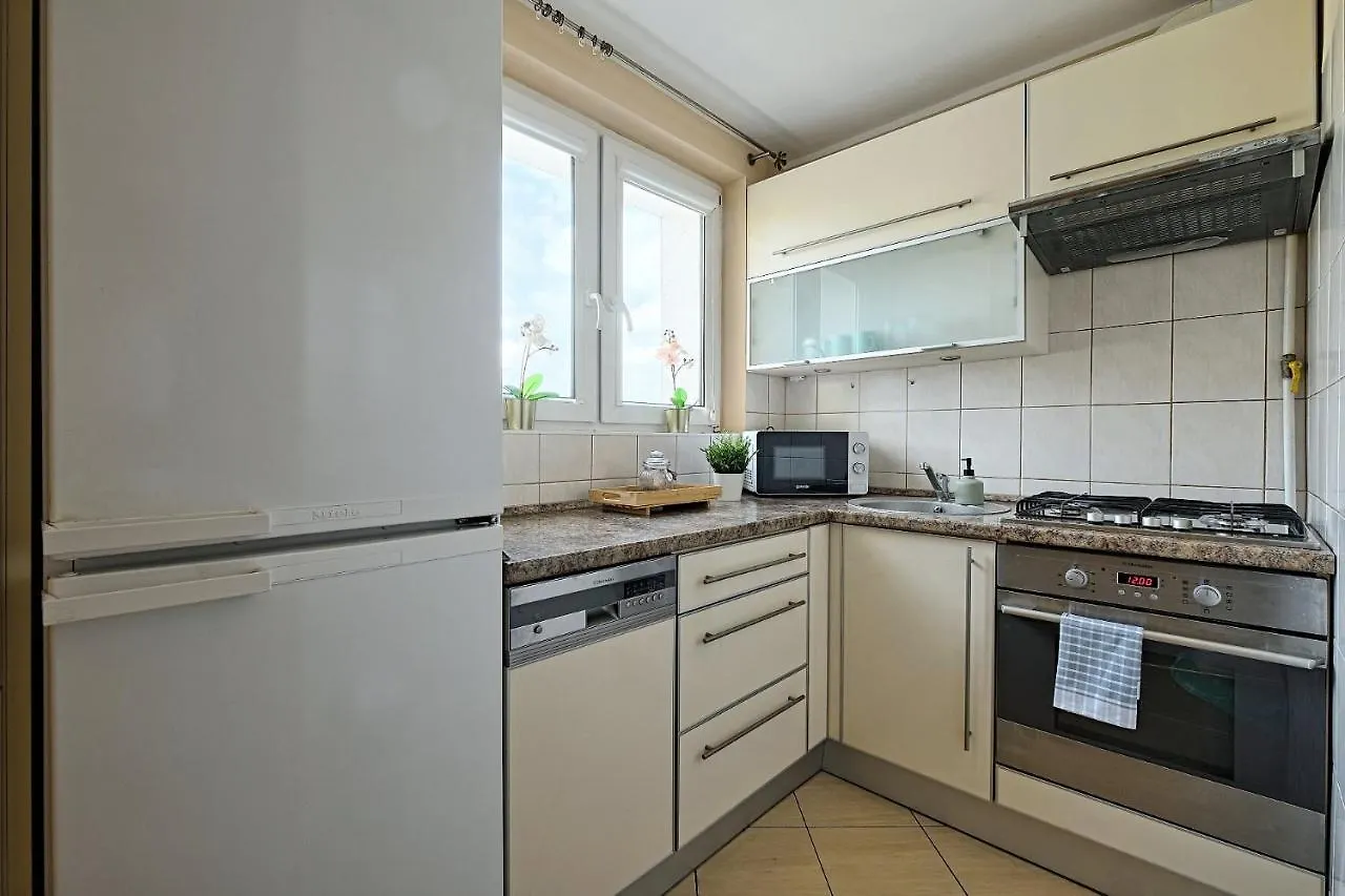 2Br Apt Balcony Tamka 17 Ac Apartment Warsaw