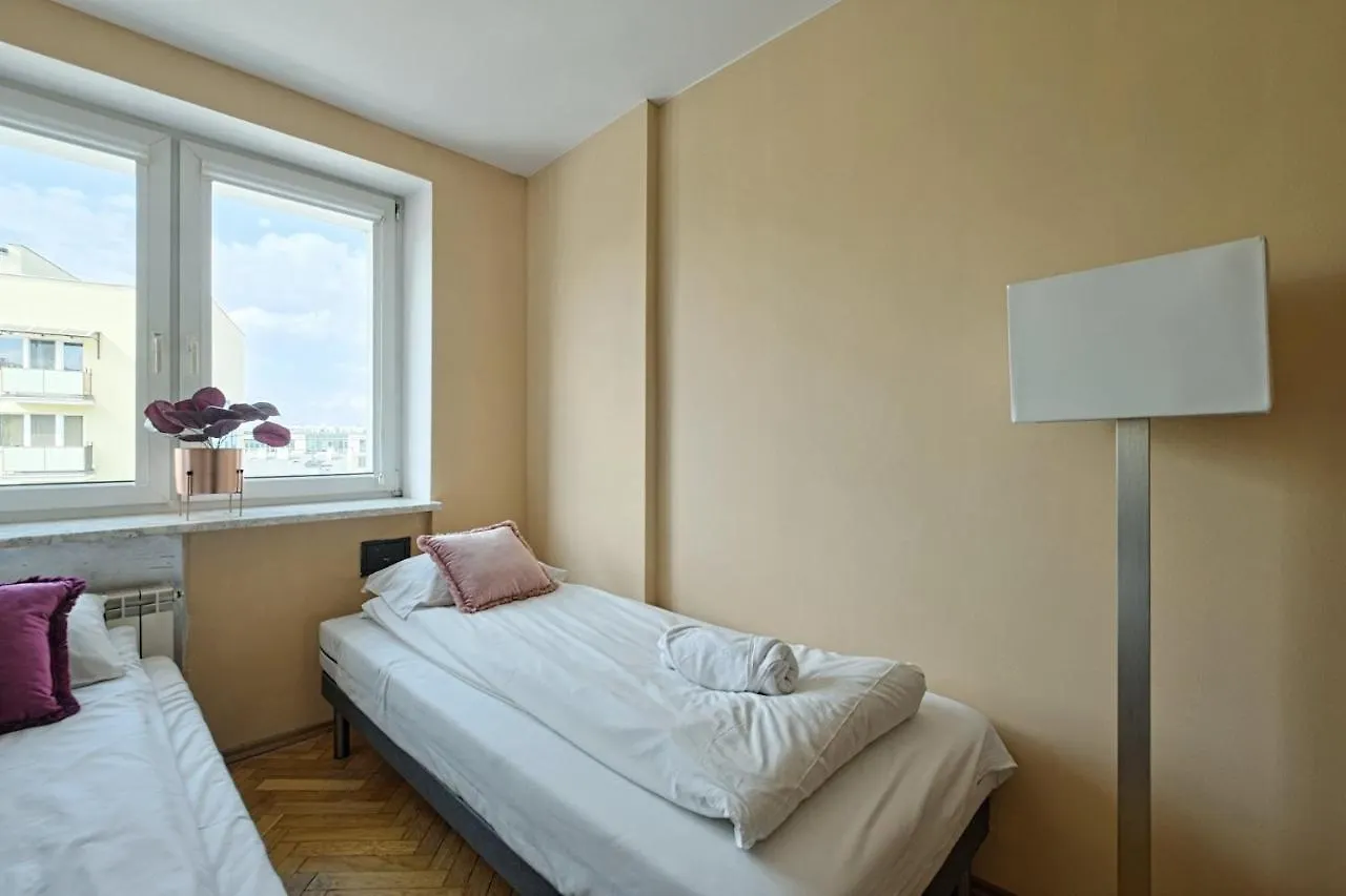 2Br Apt Balcony Tamka 17 Ac Apartment Warsaw