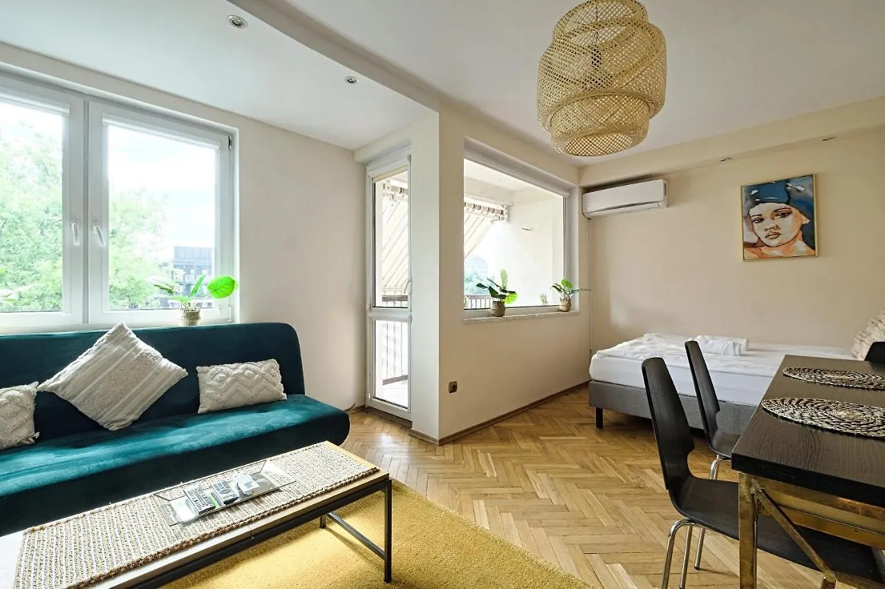 2Br Apt Balcony Tamka 17 Ac Apartment Warsaw 0*,  Poland