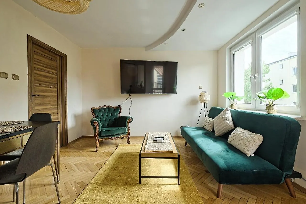 2Br Apt Balcony Tamka 17 Ac Apartment Warsaw